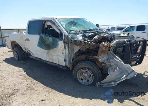 2019 Ford F-250 Xl из США, поврежденный, VIN 1FT7W2B61KEC31375